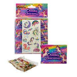 CHASKIS CON TATUAJES UNICORNIO