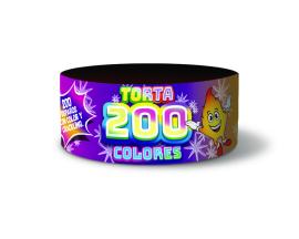 TORTA 200 COLORES